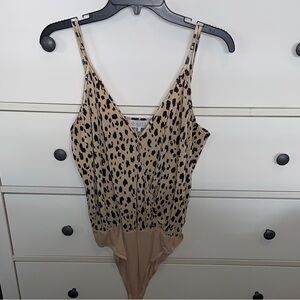 Leopard Print Bodysuit